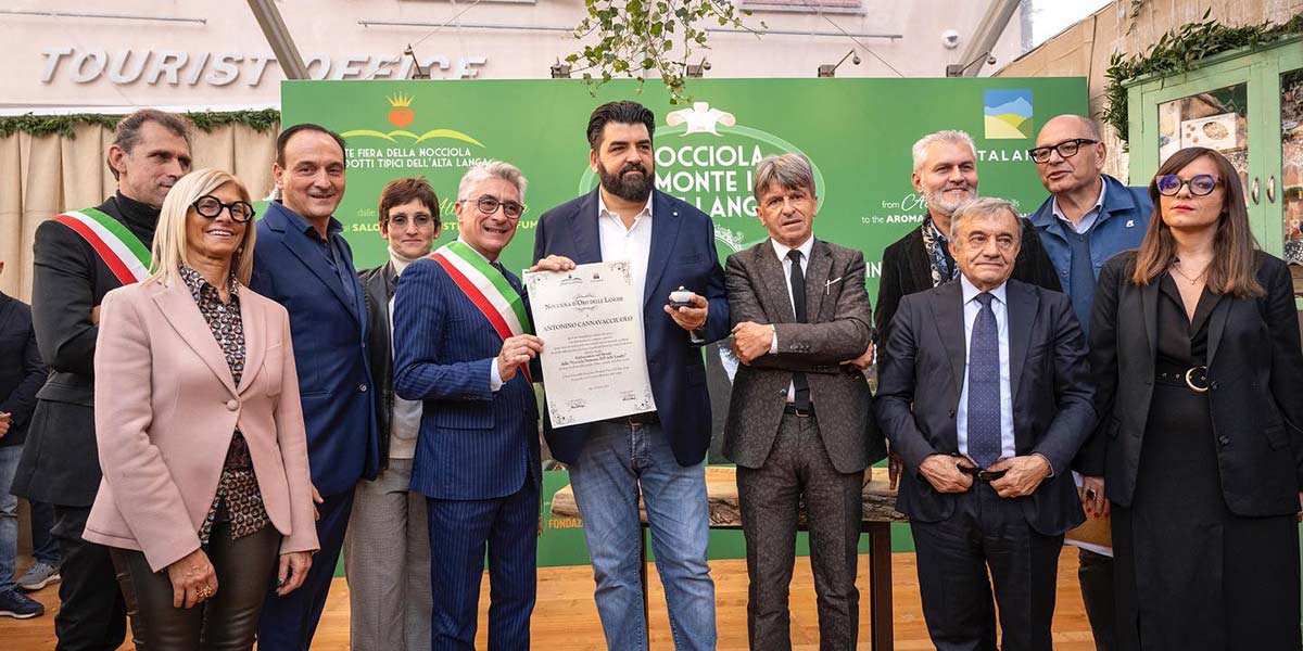 La Nocciola D'Oro delle Langhe allo chef Antonino Cannavacciuolo